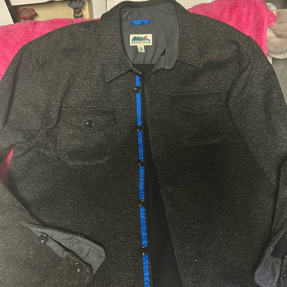 EDGEVALE shirt coast jacket shacket XL made in USA